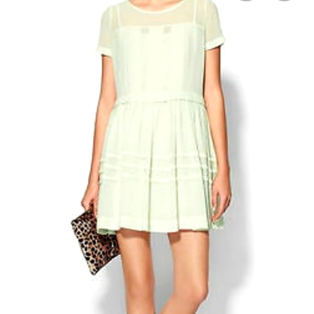 French Connection Solar Spells Mini Dress US2